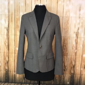 THEORY grey wool blazer SZ.6